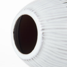 Load image into Gallery viewer, Abstract Cylinder Table Vase (397508) - Black / Gray / White
