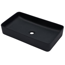 Load image into Gallery viewer, Modern Ceramic Rectangular Bathroom Vessel Sink With European Design
