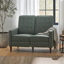 Load image into Gallery viewer, Manville - Contemporary Tufted Loveseat Pushback Recliner
