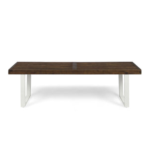 Intrinsic - Outdoor Dining Bench With Slat Top