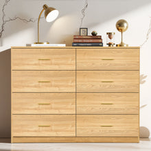 Load image into Gallery viewer, Modern Drawer Dresser For Bedroom, Ample Storage Wide Chest Of Drawers
