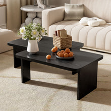 Load image into Gallery viewer, Modern Minimalist Coffee Table Set With Splicing Design
