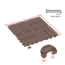 Load image into Gallery viewer, Interlocking Deck Tiles, 44 Pack
