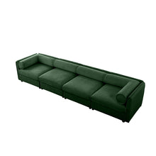 Load image into Gallery viewer, Stylish Sofa With Storage Seat And Cylindrical Backrest
