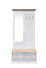 Load image into Gallery viewer, Melati - Hall Tree - Light Oak / White
