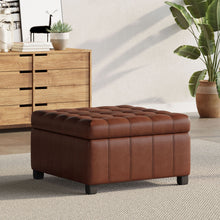 Load image into Gallery viewer, Storage Ottoman For Living Room

