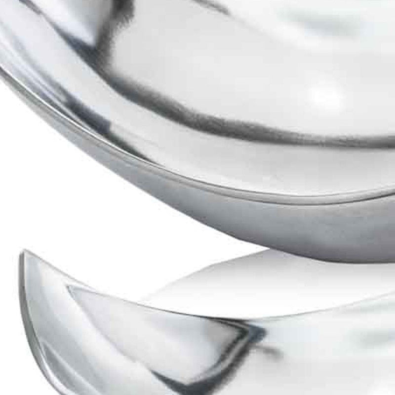 Buffed Decorative Bowl - Silver