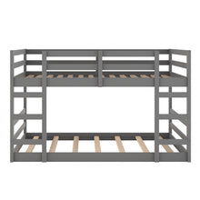 Load image into Gallery viewer, Full Over Full Bunk Bed with Ladder, Gray（OLD SKU：WF282788AAE）
