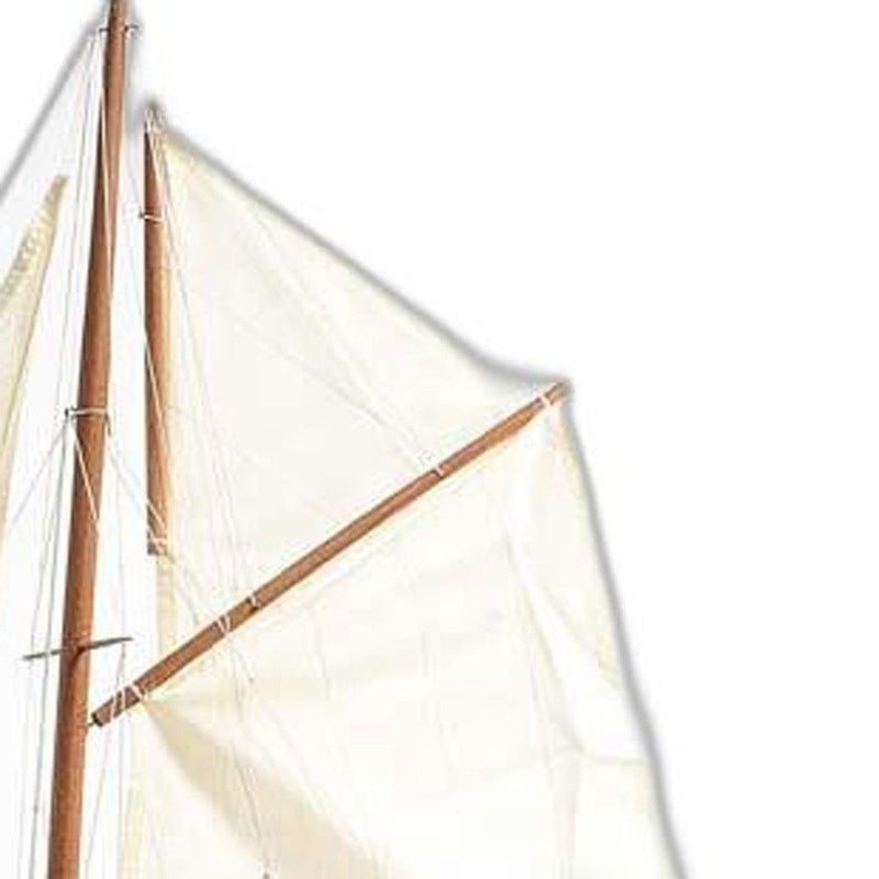 Hand Painted Boat (401994) - Brown