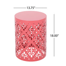 Load image into Gallery viewer, Outdoor Metal Modern Design End Table
