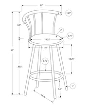 Load image into Gallery viewer, Swivel Stool Bar Height, Stylish Design Contemporary &amp; Modern (Set of 2)

