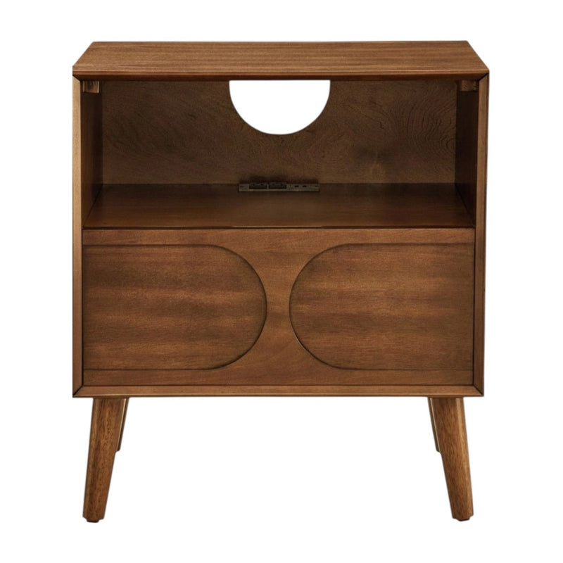 Wood Accent Cabinet (691684) - Brown