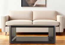 Load image into Gallery viewer, 48" Solid Wood Floor Shelf Coffee Table With Shelf - Brown
