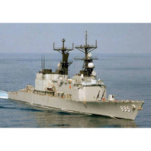 Load image into Gallery viewer, Hand Painted Model Boat - Blue / Gray
