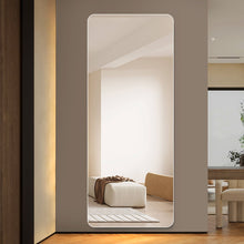 Load image into Gallery viewer, Full Body Round Corner Mirror For Living Room Bedroom Cloakroom High Quality 5Mm Explosion Proof Glass - Silver / Clear
