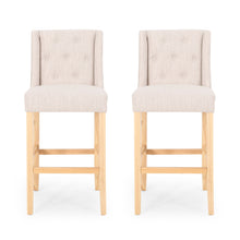 Load image into Gallery viewer, Ethereon - Tufted Counter Stool (Set of 2)
