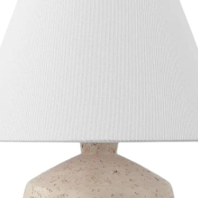 18" Novelty Table Lamps With Empire Shades (Set of 2) - Cream