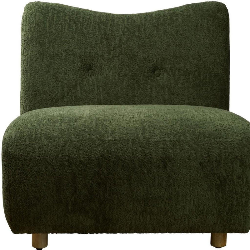 Fabric Side Chair - Green
