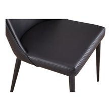 Load image into Gallery viewer, Faux Leather Dining Room Side Chairs Without Arms (Set of 2) - Black
