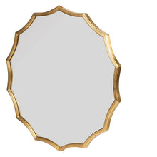 Load image into Gallery viewer, Round Sunburst Wall Mirror With, Wall Decor Mirror For Entryway Bedroom Living Room - Gold
