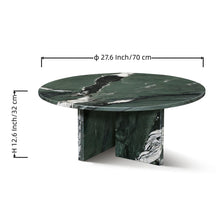Load image into Gallery viewer, Marble Coffee Table, Living Room - Green
