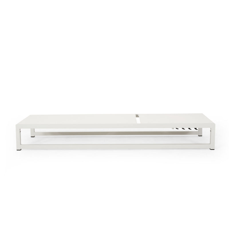 Venice - Chaise Lounge - White