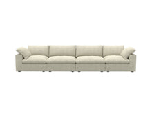 Load image into Gallery viewer, 160" Blend Modular Sofa - Khaki
