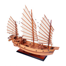 Load image into Gallery viewer, Hand Painted Model Boat (624238) - Light Brown / Beige
