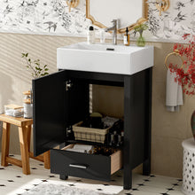 Load image into Gallery viewer, Bathroom Vanity With Sink, Frame And Drawer
