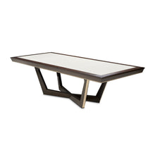 Load image into Gallery viewer, Belmont Place - Rectangular Dining Table - White / Dark Brown
