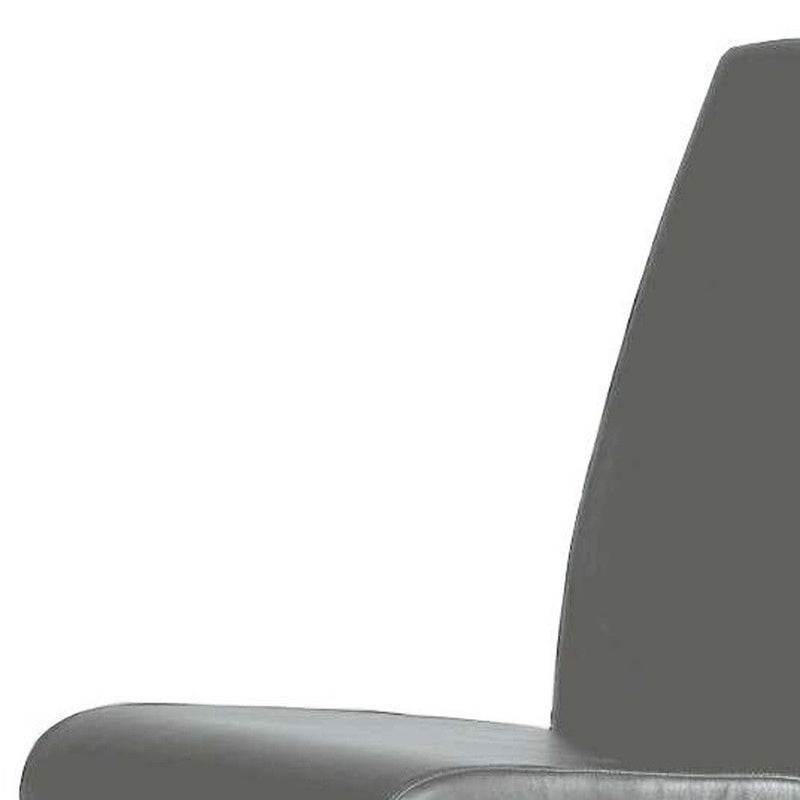 Upholstered Dining Side Chairs (Set of 2) - Silver / Gray