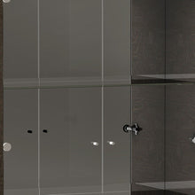 Load image into Gallery viewer, Accent Cabinet With One Drawer - Silver And Gray And Brown
