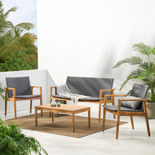 Load image into Gallery viewer, Bryan - Chat Set Outdoor Furniture Frame - Teak
