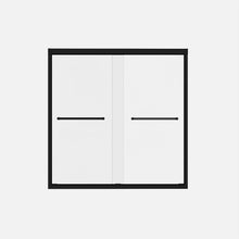 Load image into Gallery viewer, Double Sliding Shower Door With Explosion Proof Film
