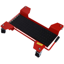 Load image into Gallery viewer, Metal Motorcycle Center Stand Move Dolly For Easy Bike Moving - Red

