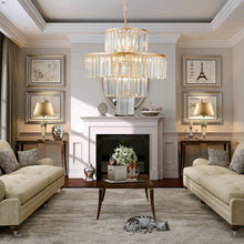 Load image into Gallery viewer, Chandelier Metal Ceiling Light - Gold
