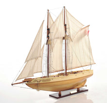 Load image into Gallery viewer, Bluenose Model In Finish - Blue / Light Brown
