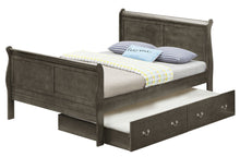 Load image into Gallery viewer, Elegant Trundle Bed With Timeless Charm

