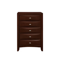 Load image into Gallery viewer, Solid Wood Five Drawer Chest - Espresso
