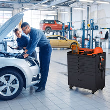 Load image into Gallery viewer, Rolling Tool Cabinet Heavy Duty Garage Storage With Lockable Doors &amp; Drawers
