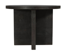 Load image into Gallery viewer, 48" Deep Rounded Solid Wood Pedestal Base Dining Table - Taupe
