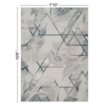Load image into Gallery viewer, Geometrix - Rug With Geometric Effect
