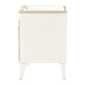 La Marisia - Nightstand - Creamy Pearl