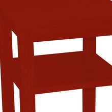 Load image into Gallery viewer, 28" Solid Wood Nightstand - Red
