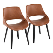 Load image into Gallery viewer, Fabrico - Mid Century Modern Comfortable Design Dining Chair (Set of 2)
