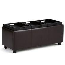 Load image into Gallery viewer, Avalon - Multi Functional Storage Ottoman
