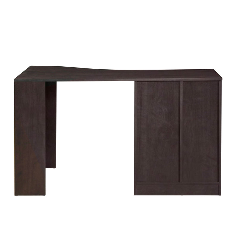 Computer Desk With Two Cabinets - Espresso