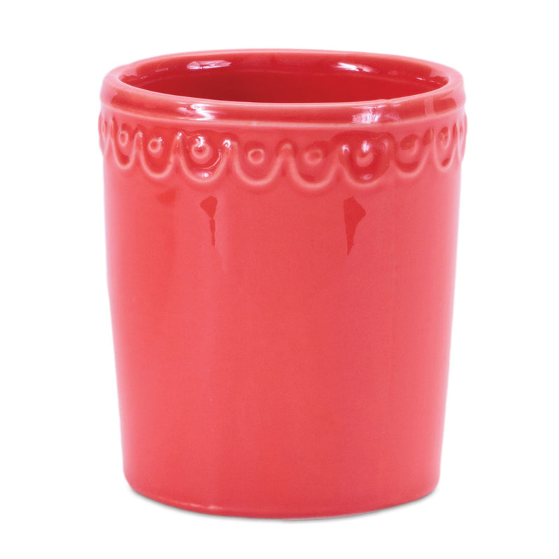 Rectangular Cachepots (Set of 2) - Pink / Yellow
