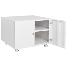 Load image into Gallery viewer, Office Furniture Copier Cabinet 2 Door Steel Copier Stand Mobile Pedestal File Printer Stand
