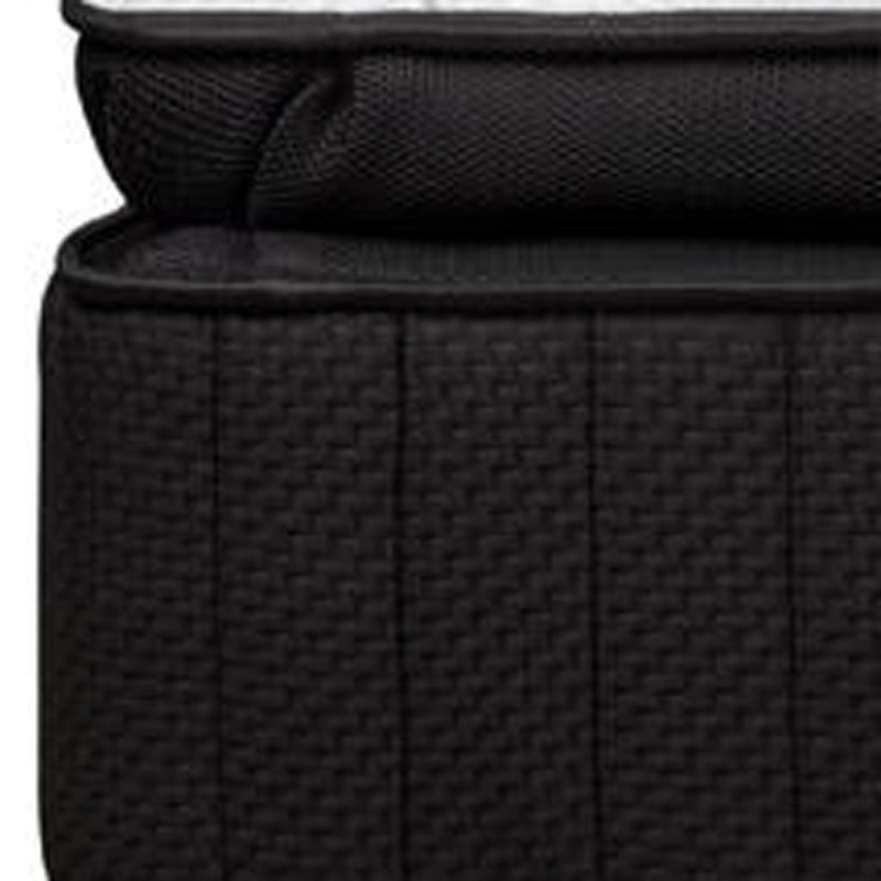 Graphite And Titanium Infused Gel Memory Foam Ultra Plush Hybrid Mattress - Short Queen